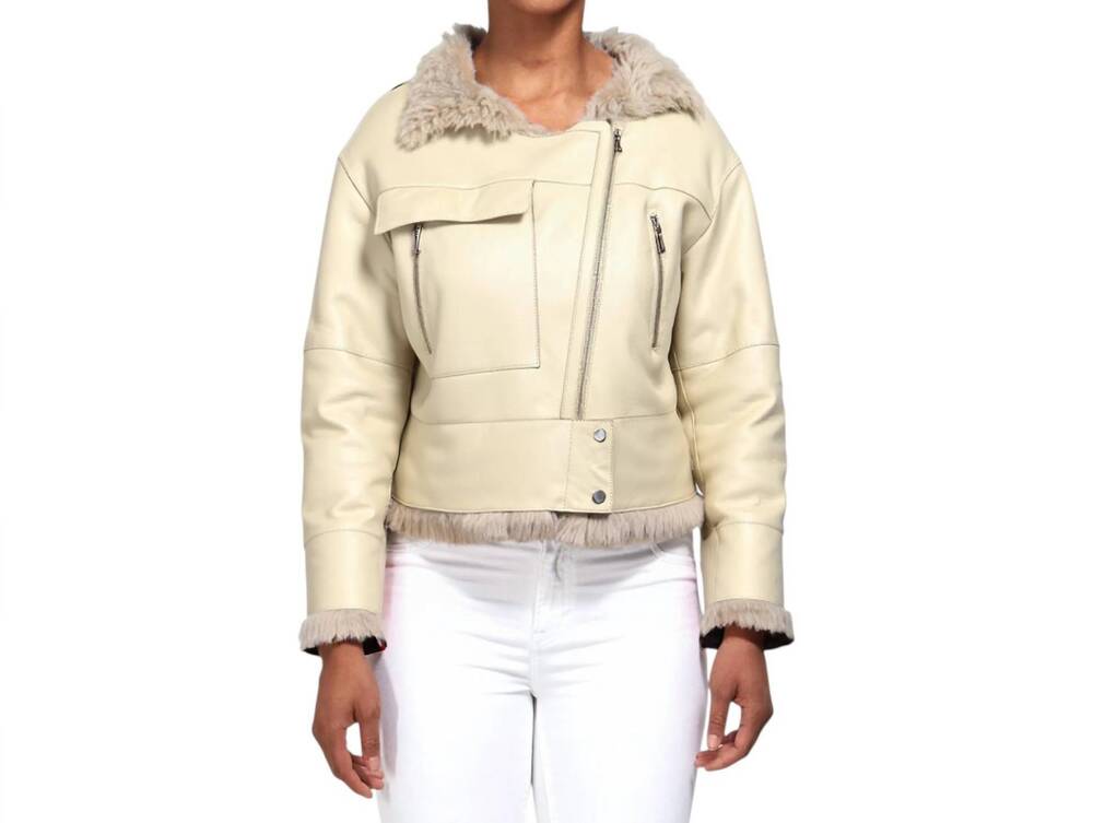 NEW LUSSO BENI flow jacket in beige